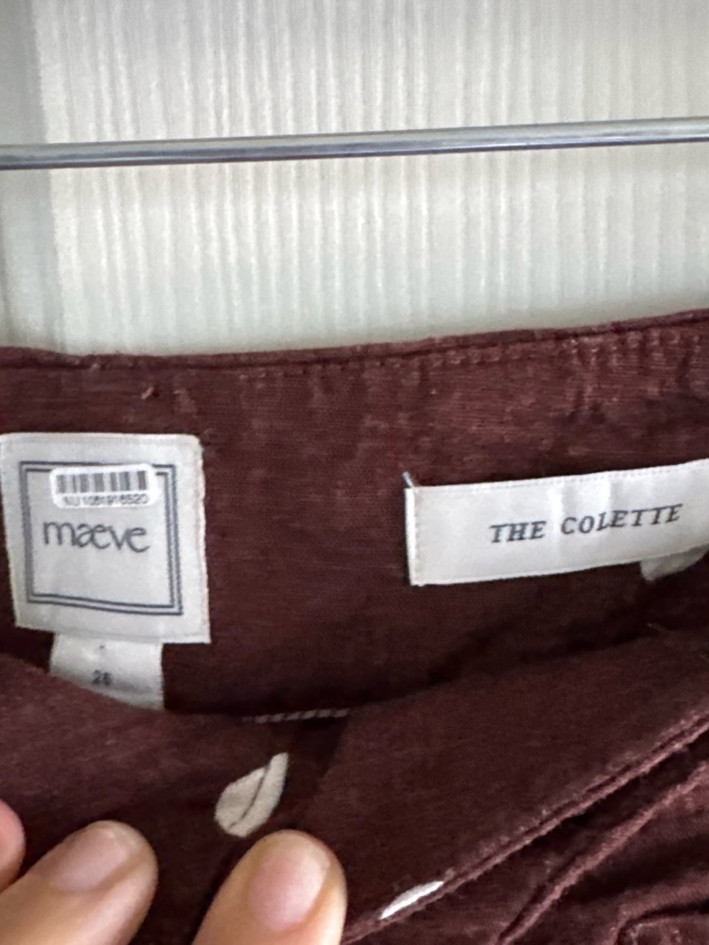 Maeve Colette Linen Stretch High-Rise Wide-Leg Pants - Picture 6 of 7